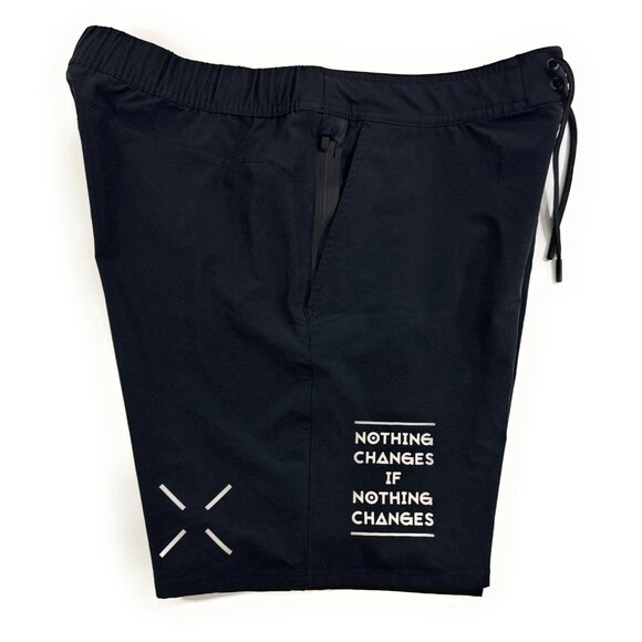 Ten Thousand Mens Foundation Shorts 7” Size L Athletic Training Crossfit Black - Picture 1 of 11